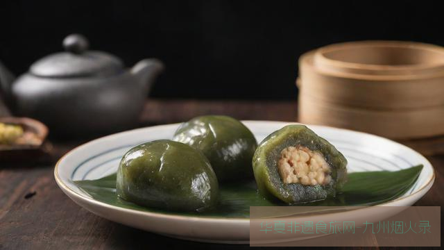 清明艾粄：客家草药与糯米的青团异乡变奏